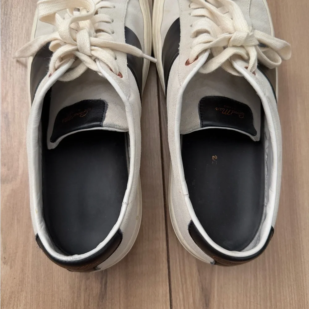 Good Man Brand Italy Gray Suede Fashion Sneakers